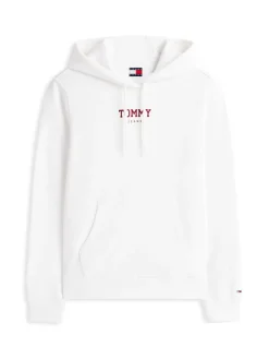 Tommy Jeans Pullover & Sweatshirts*TJW REG ESS LOGO 2 HOODIE EXT ecru