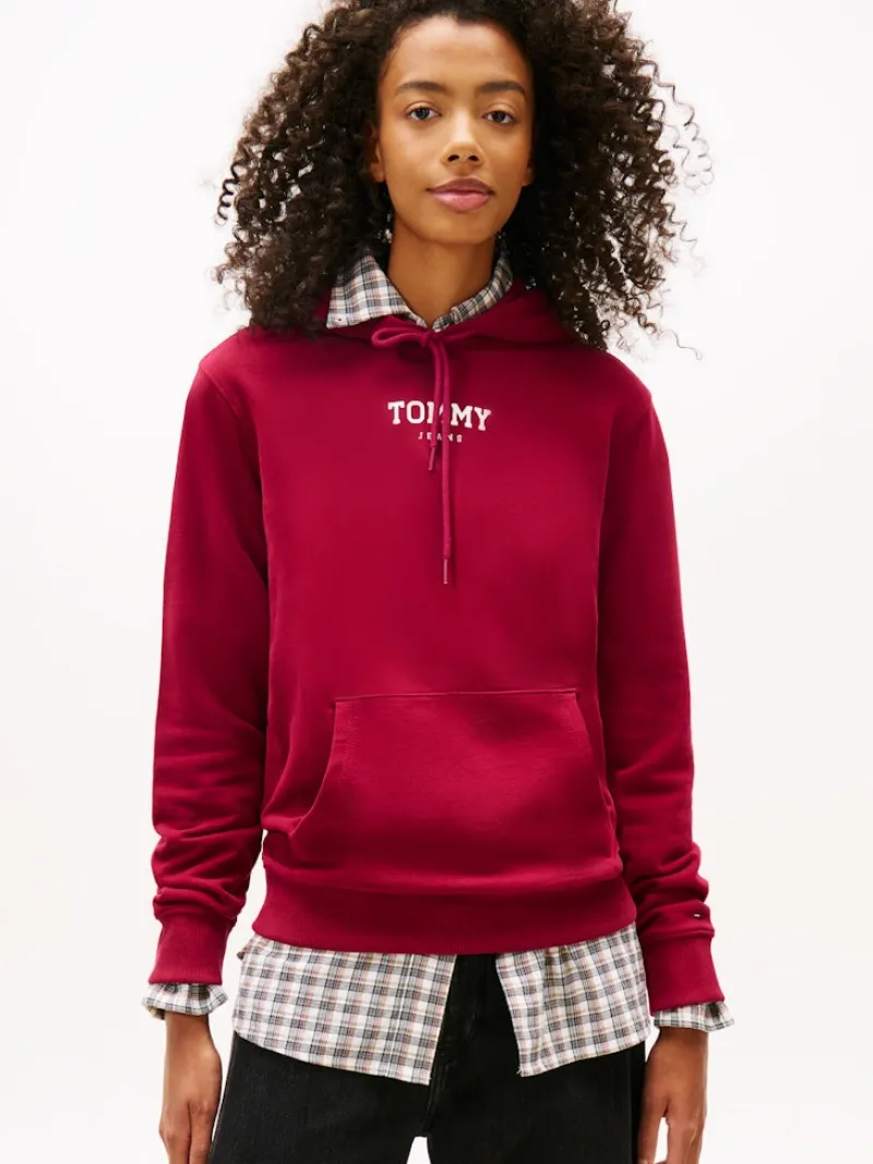 Tommy Jeans Pullover & Sweatshirts*TJW REG ESS LOGO 2 HOODIE EXT lavish cerise