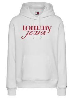 Tommy Jeans Pullover & Sweatshirts*TJW REG ESS LOGO HOODIE EXT ecru