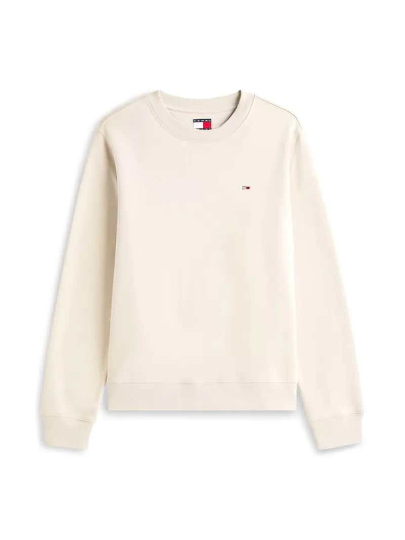 Tommy Jeans Pullover & Sweatshirts*TJW REG S FLAG CREW gulf sand