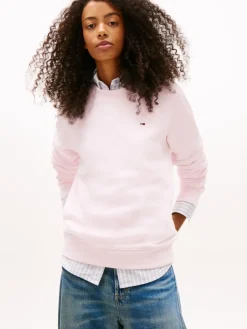 Tommy Jeans Pullover & Sweatshirts*TJW REG S FLAG CREW light pink