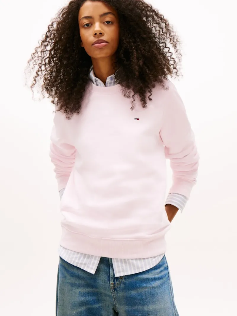 Tommy Jeans Pullover & Sweatshirts*TJW REG S FLAG CREW light pink