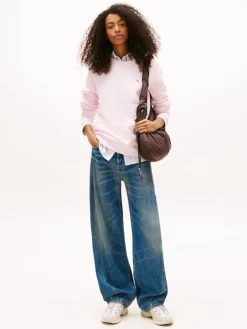 Tommy Jeans Pullover & Sweatshirts*TJW REG S FLAG CREW light pink