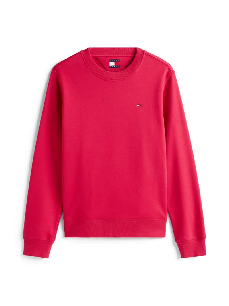 Tommy Jeans Pullover & Sweatshirts*TJW REG S FLAG CREW ruby rhubarb