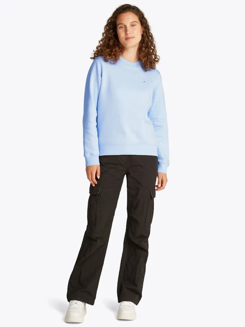 Tommy Jeans Pullover & Sweatshirts*TJW REG S FLAG CREW sweet blue