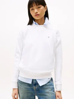 Tommy Jeans Pullover & Sweatshirts*TJW REG S FLAG CREW white