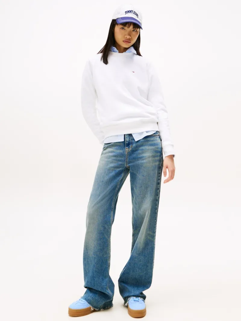 Tommy Jeans Pullover & Sweatshirts*TJW REG S FLAG CREW white