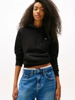 Tommy Jeans Pullover & Sweatshirts*TJW REG S FLAG HOODIE Black