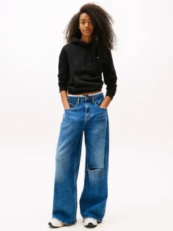 Tommy Jeans Pullover & Sweatshirts*TJW REG S FLAG HOODIE Black