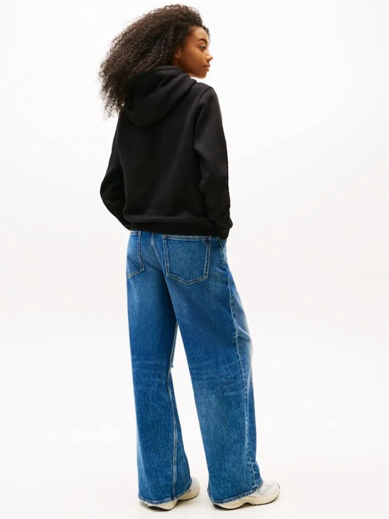 Tommy Jeans Pullover & Sweatshirts*TJW REG S FLAG HOODIE Black