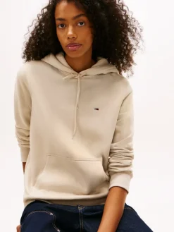 Tommy Jeans Pullover & Sweatshirts*TJW REG S FLAG HOODIE gulf sand