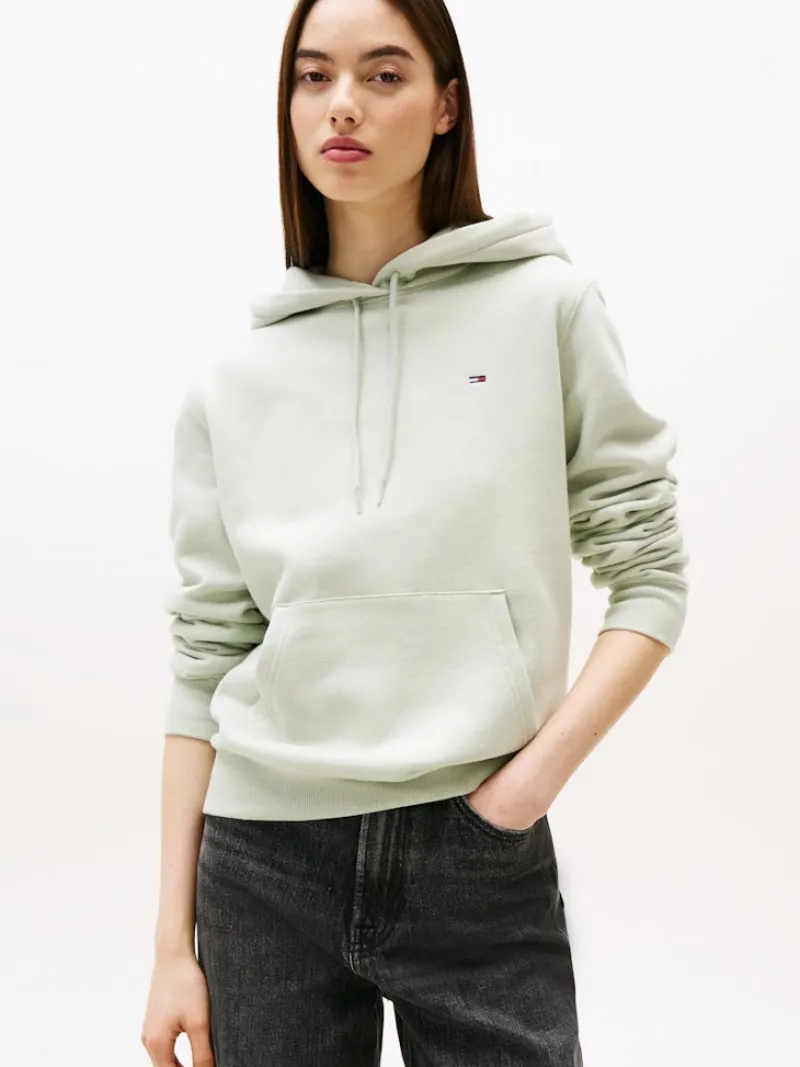 Tommy Jeans Pullover & Sweatshirts*TJW REG S FLAG HOODIE misty sage
