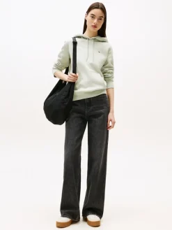 Tommy Jeans Pullover & Sweatshirts*TJW REG S FLAG HOODIE misty sage