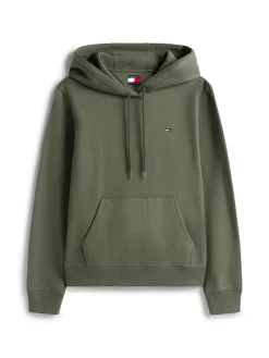 Tommy Jeans Pullover & Sweatshirts*TJW REG S FLAG HOODIE pewter green