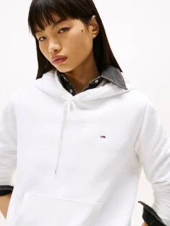 Tommy Jeans Pullover & Sweatshirts*TJW REG S FLAG HOODIE white