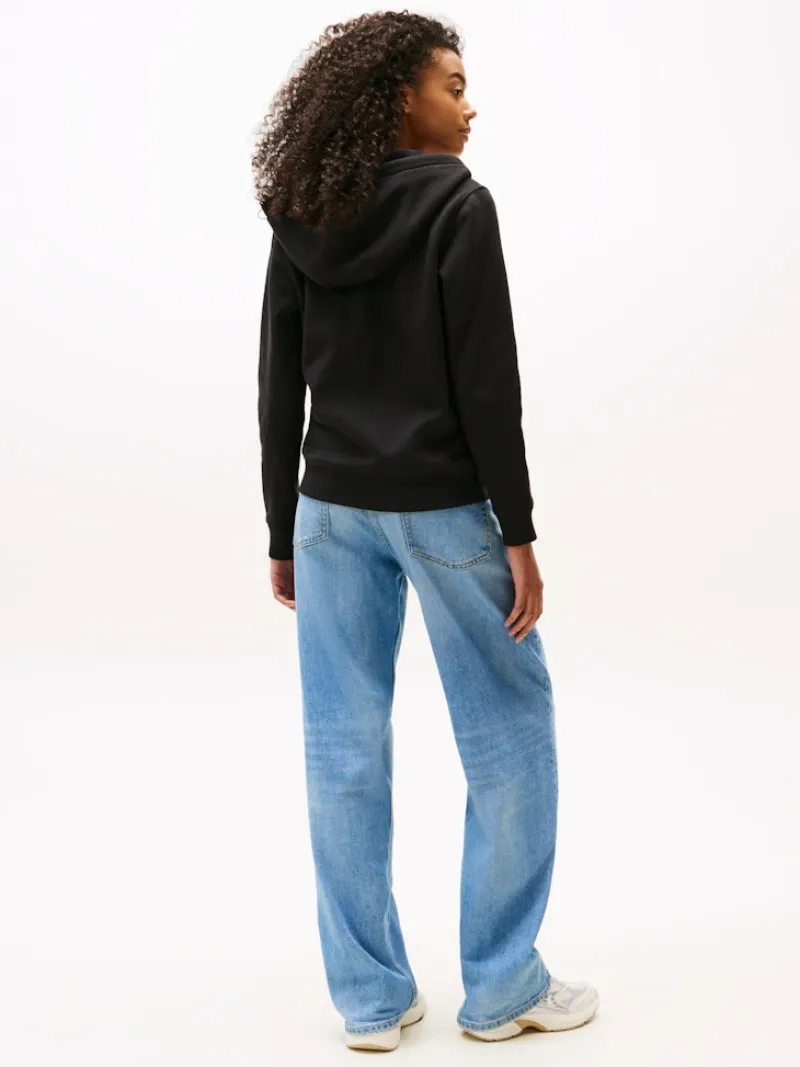 Tommy Jeans Pullover & Sweatshirts*TJW REG S FLAG ZIP THRU Black