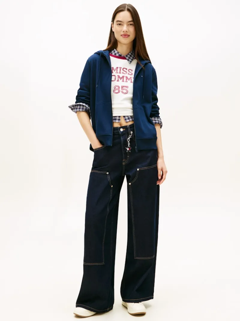 Tommy Hilfiger Pullover & Sweatshirts*TJW REG S FLAG ZIP THRU dark night navy