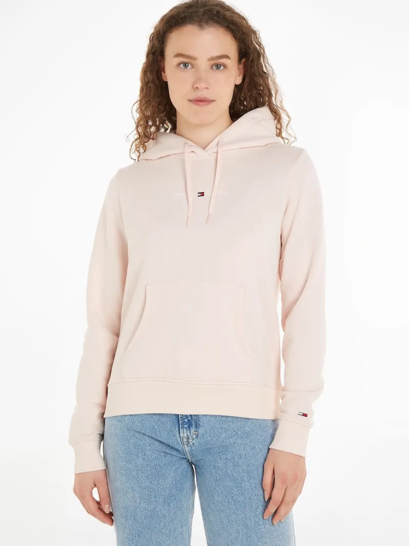 Tommy Jeans Pullover & Sweatshirts*TJW REG SERIF LINEAR HOODIE faint pink