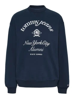 Tommy Jeans Pullover & Sweatshirts*TJW RLX CREST NYC CREW dark night navy