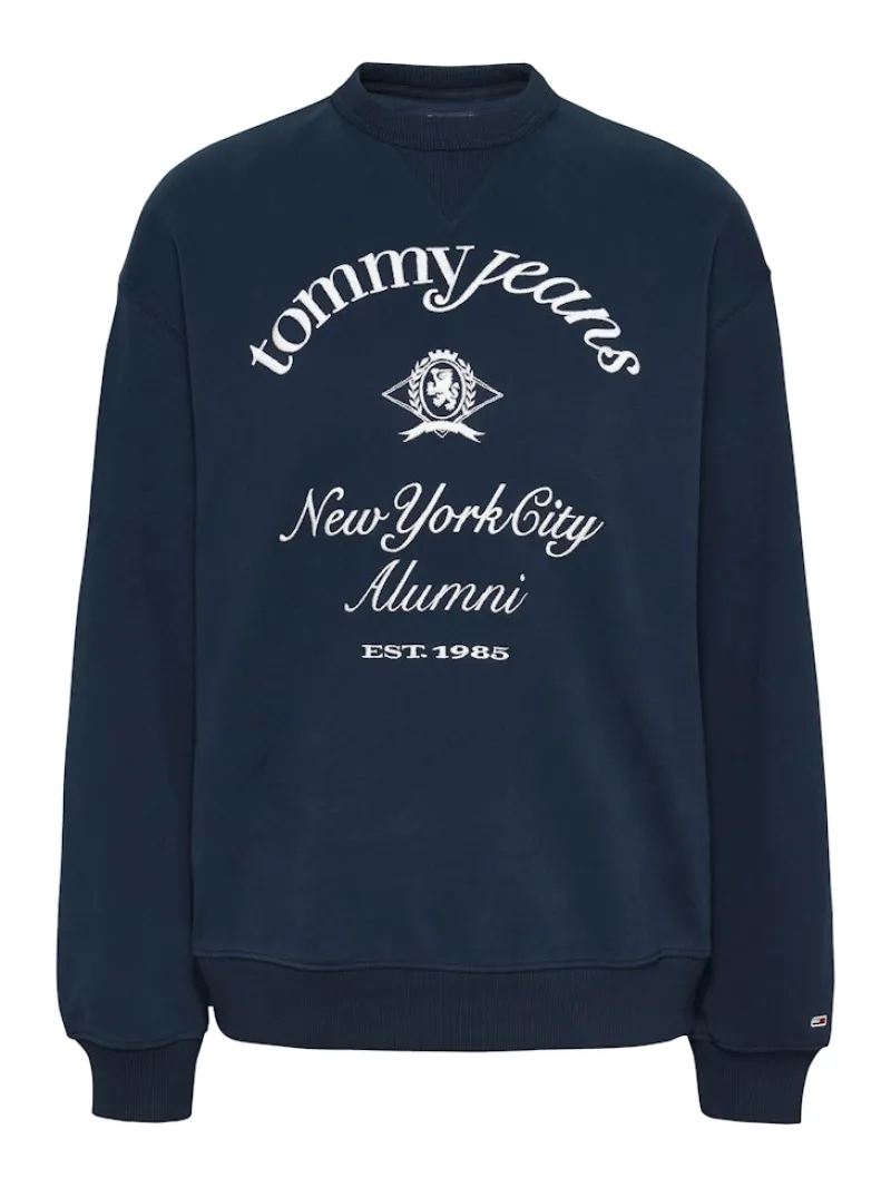 Tommy Jeans Pullover & Sweatshirts*TJW RLX CREST NYC CREW dark night navy