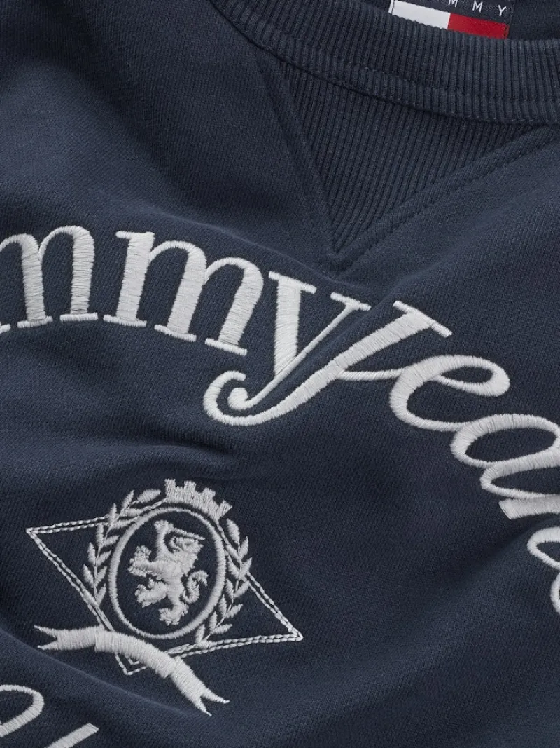 Tommy Jeans Pullover & Sweatshirts*TJW RLX CREST NYC CREW dark night navy