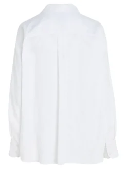 Tommy Jeans Blusen*TJW SP OVR LINEN SHIRT white