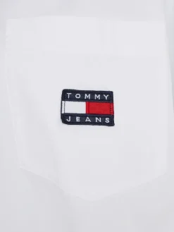 Tommy Jeans Blusen*TJW SUPER OVERSIZED SHIRT white