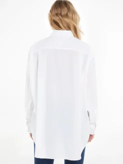 Tommy Jeans Blusen*TJW SUPER OVERSIZED SHIRT white