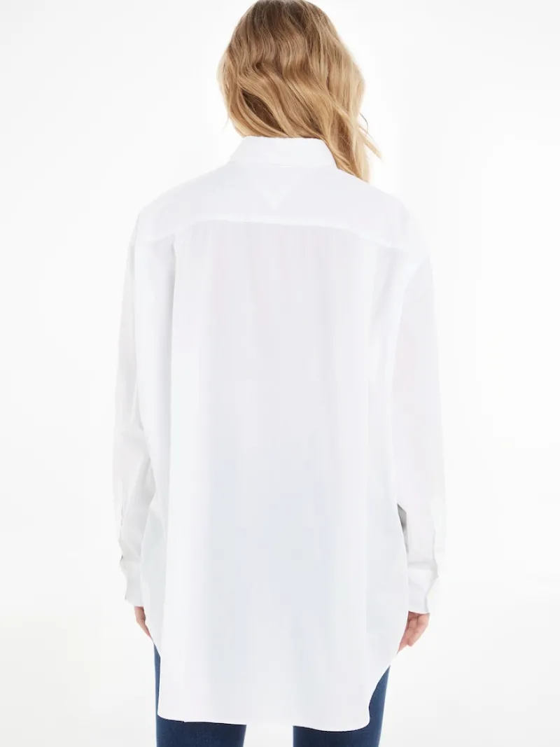 Tommy Jeans Blusen*TJW SUPER OVERSIZED SHIRT white
