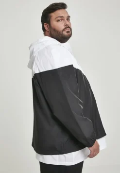 Urban Classics Jacken|Big Boys*2-Tone Tech Windrunner wht, blk