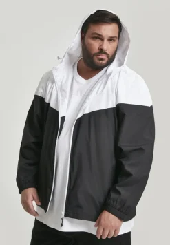 Urban Classics Jacken|Big Boys*2-Tone Tech Windrunner wht, blk