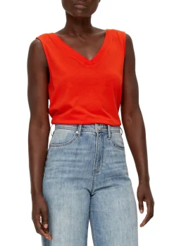s.Oliver Shirts*Top aus Modalmix Orange