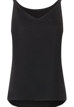 Street One Shirts*Top im Materialmix Black