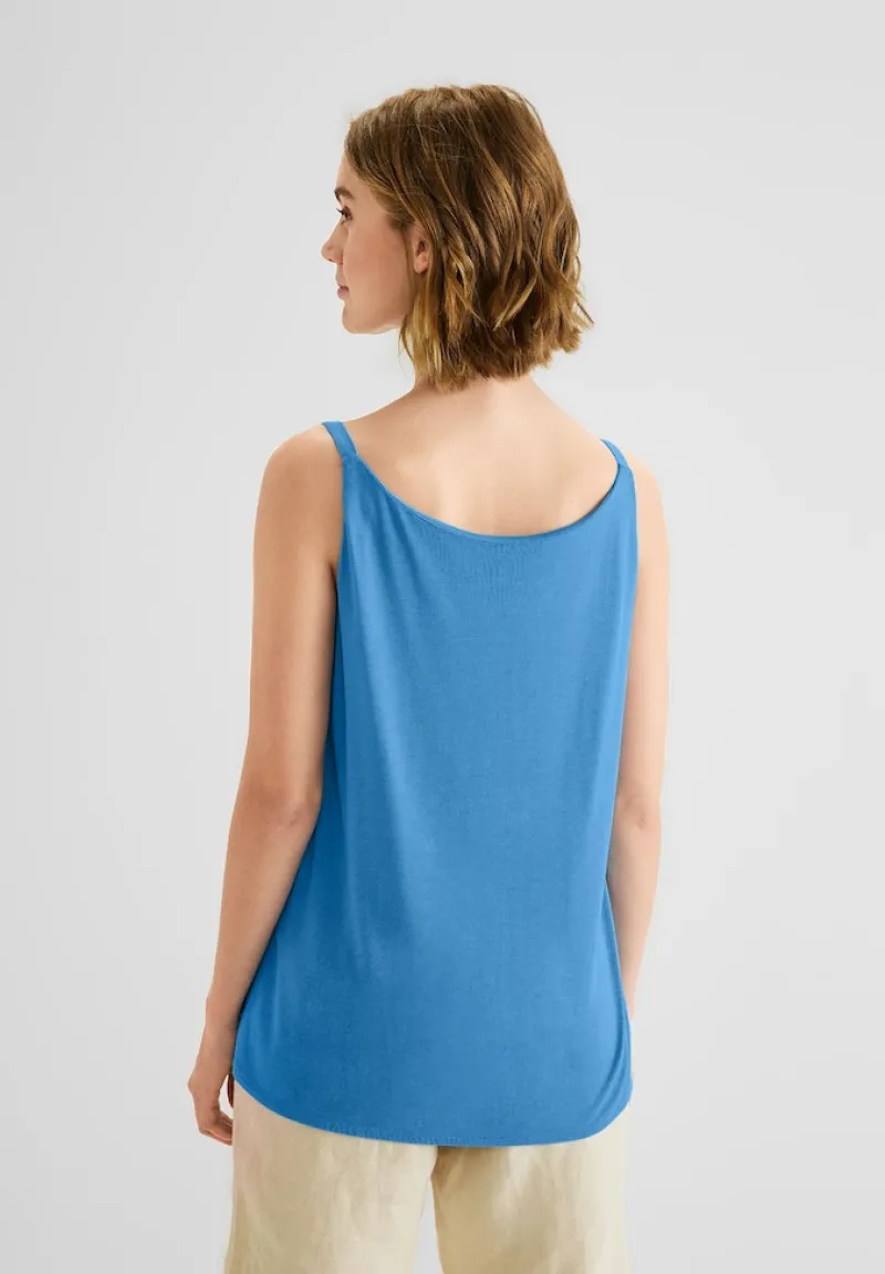 Street One Shirts*Top im Materialmix blue bay