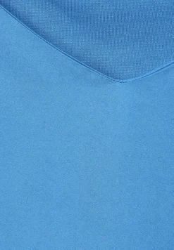 Street One Shirts*Top im Materialmix blue bay