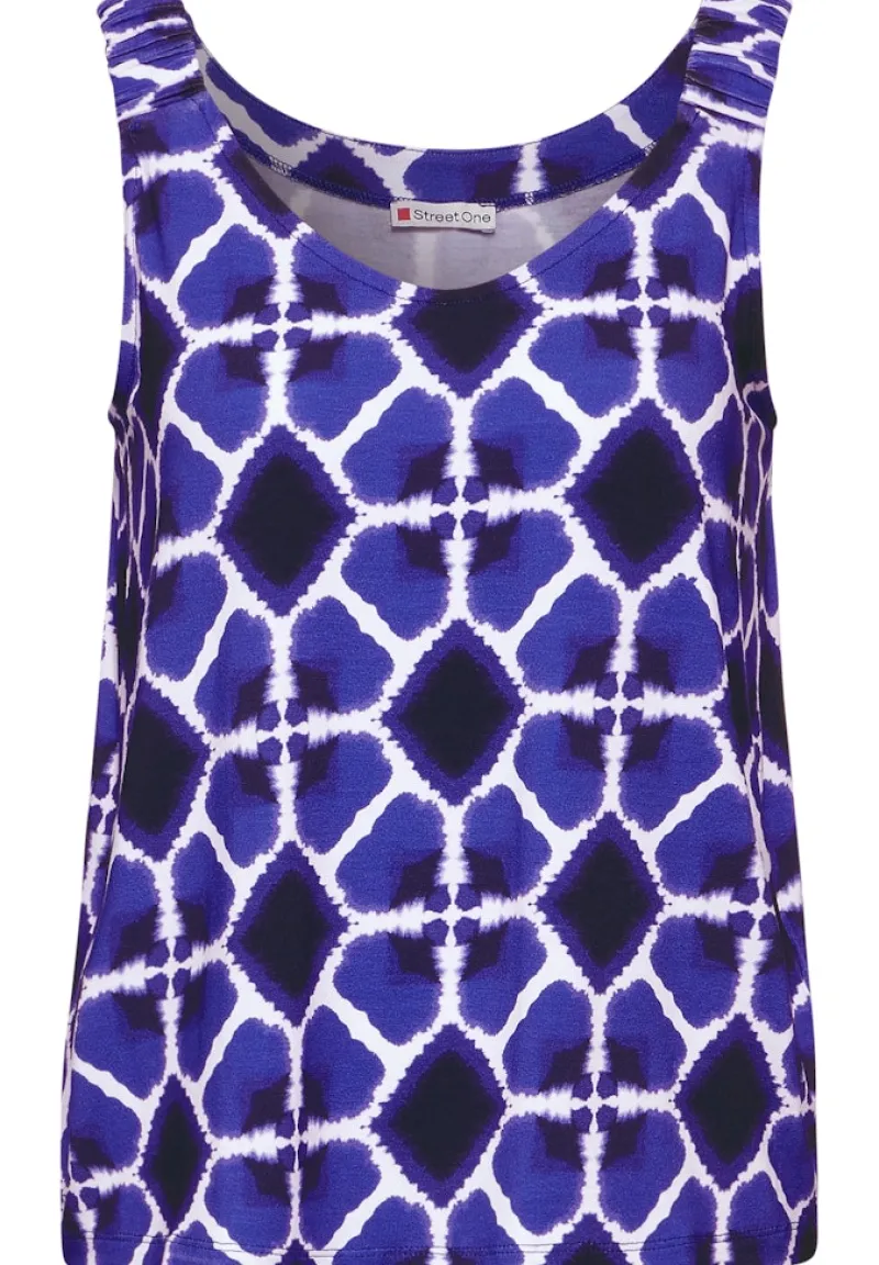 Street One Shirts*Top mit Print violet blue