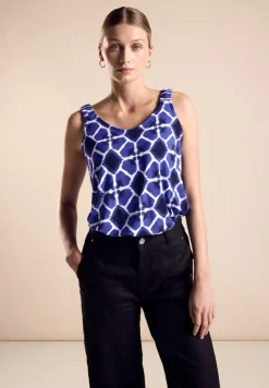 Street One Shirts*Top mit Print violet blue