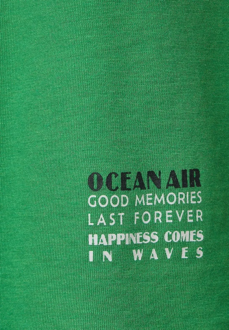 Cecil Shirts*Top mit Smockdetails fresh green