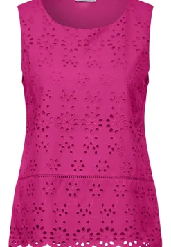 Street One Shirts*Top mit Stickerei magnolia pink