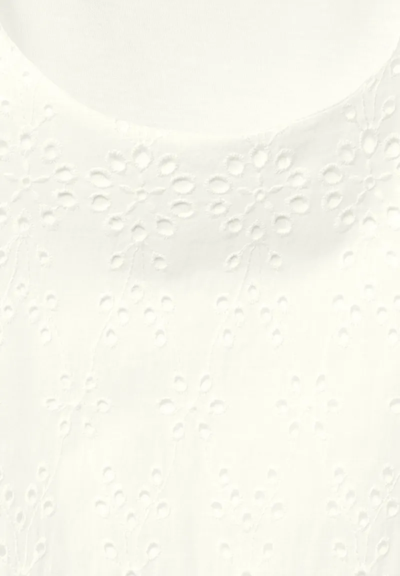Street One Shirts*Top mit Stickerei off white