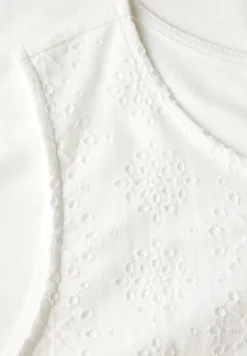 Street One Shirts*Top mit Zierstickerei off white
