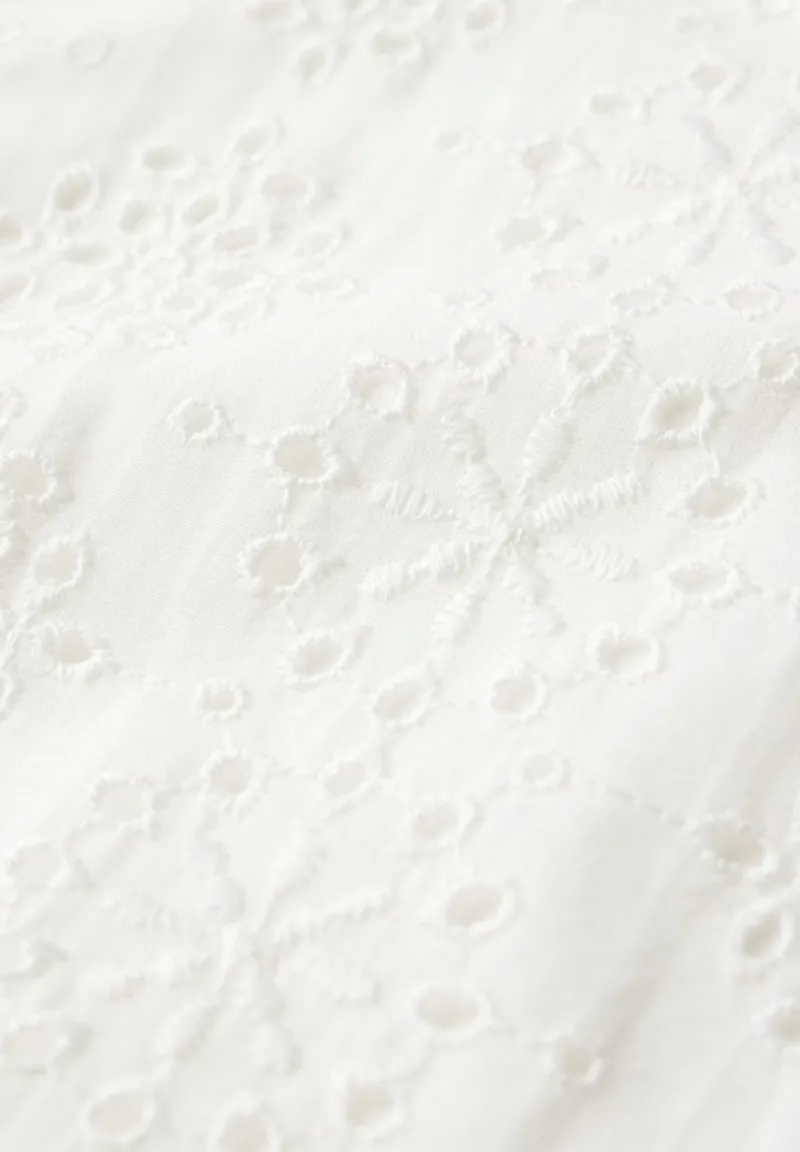 Street One Shirts*Top mit Zierstickerei off white