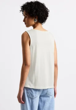 Street One Shirts*Top mit Zierstickerei off white