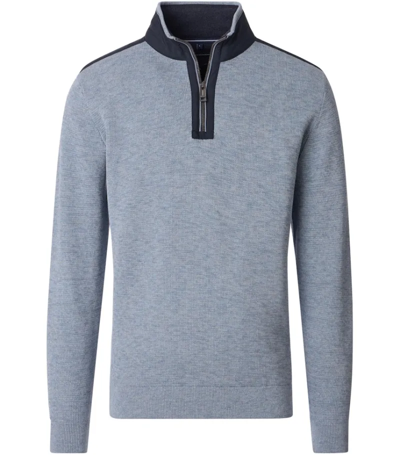 CASAMODA Pullover & Sweatshirts|Big Boys*Troyer aqua bis petrol