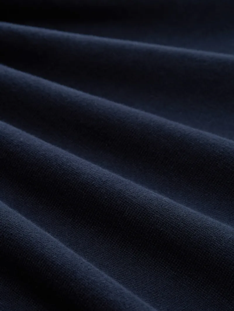 Tom Tailor Denim Pullover & Sweatshirts*Troyer Strickpullover aus Baumwolle sky captain blue