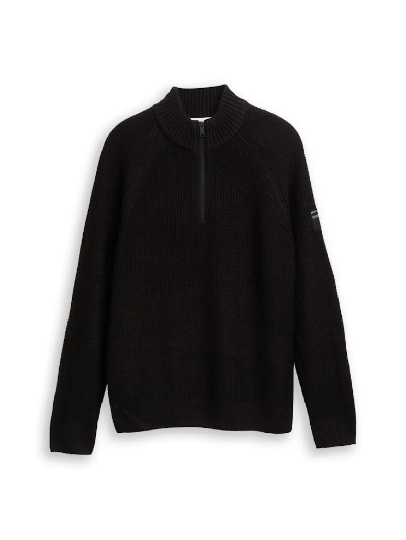 Tom Tailor Denim Pullover & Sweatshirts*Troyer Strickpullover Black