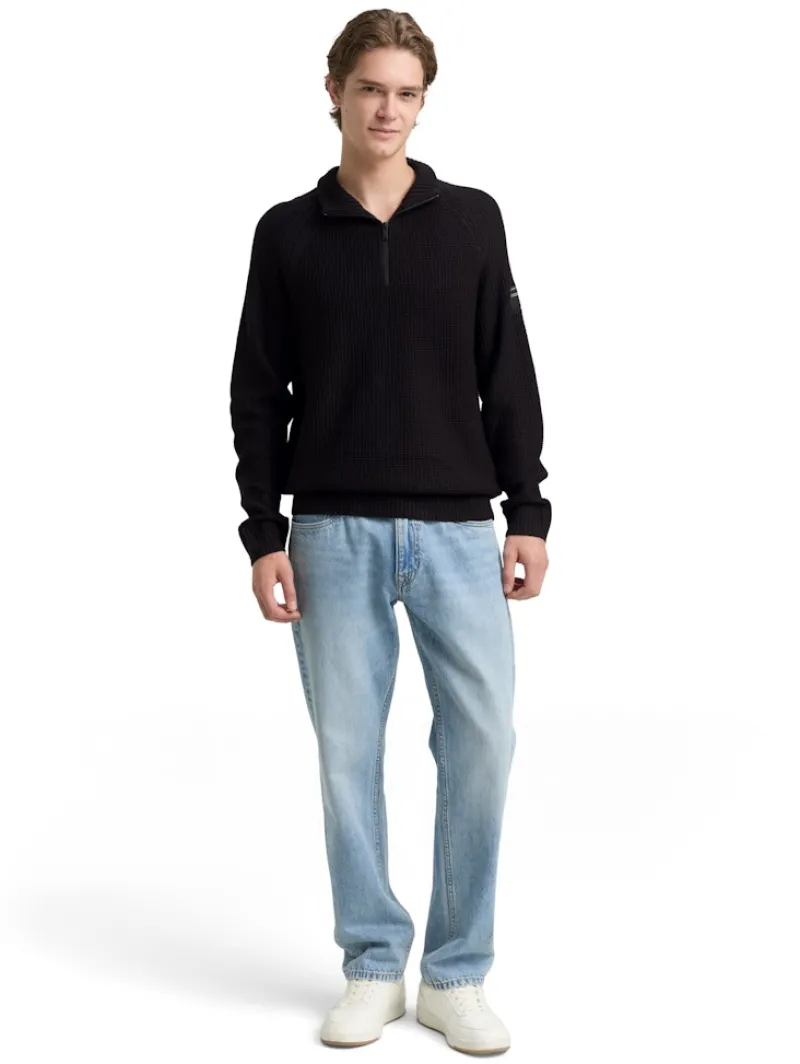 Tom Tailor Denim Pullover & Sweatshirts*Troyer Strickpullover Black