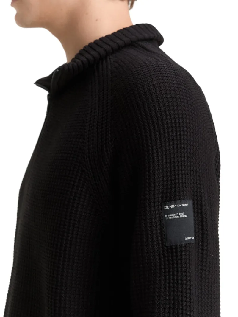 Tom Tailor Denim Pullover & Sweatshirts*Troyer Strickpullover Black