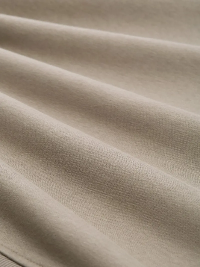 Tom Tailor Denim Pullover & Sweatshirts*Troyer Sweatshirt mit Logo-Print roasted nut brown