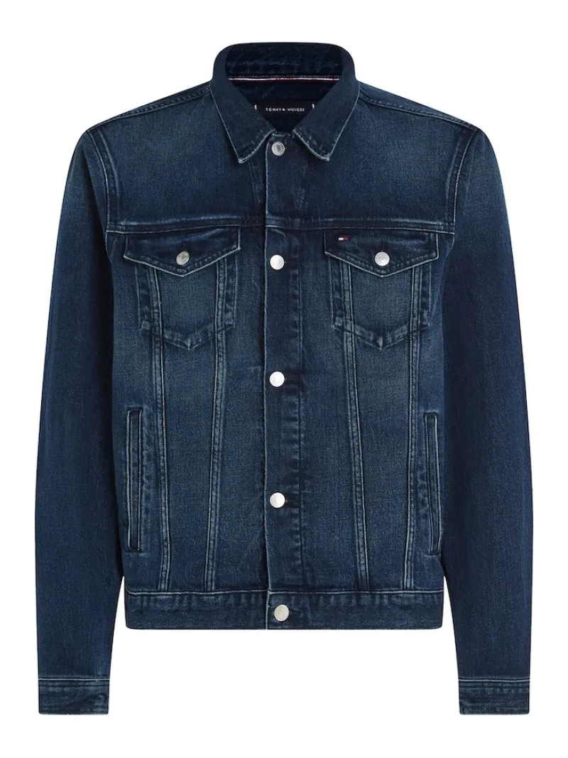 Tommy Hilfiger Jacken*TRUCKER JKT BANKS BLUEBLK banks blue black